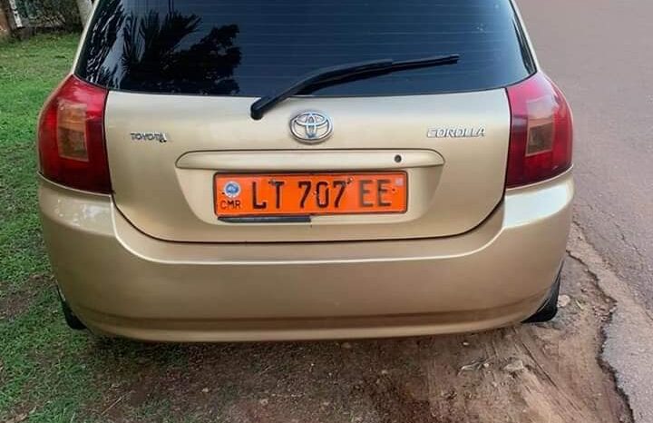 Toyota Corolla 115 2003 Yaoundé complet