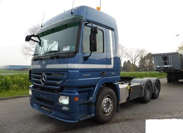 Tracteur Mercedes Benz Actros type 2660 LS V8 6X4 Douala complet