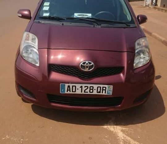 Toyota Yaris 2010 occasion Yaoundé complet