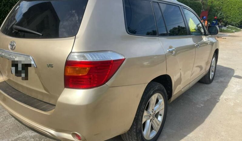 Toyota Highlander 2008 Douala complet